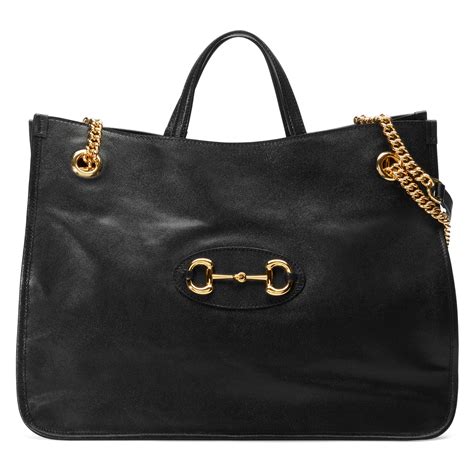 gucci horsebit tote black|Gucci Horsebit 1955 small bag.